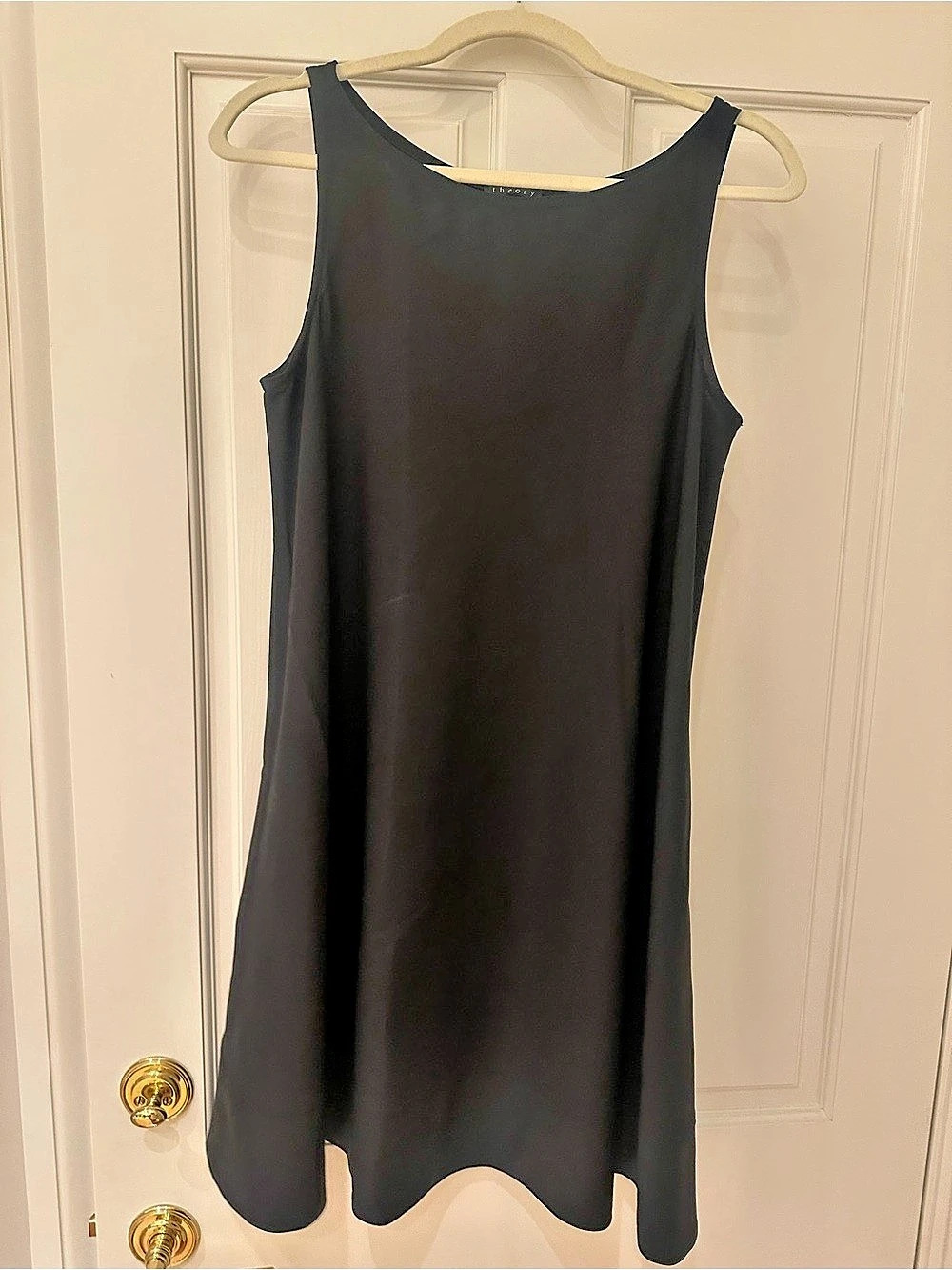 Theory Black Mini Dress Like New